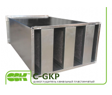 Глушник для вентиляції пластинчастий C-GKP-50-30